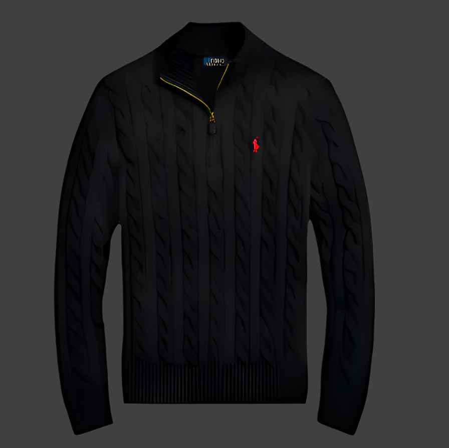 Ralph Lauren Cable Knit Quarter Zip