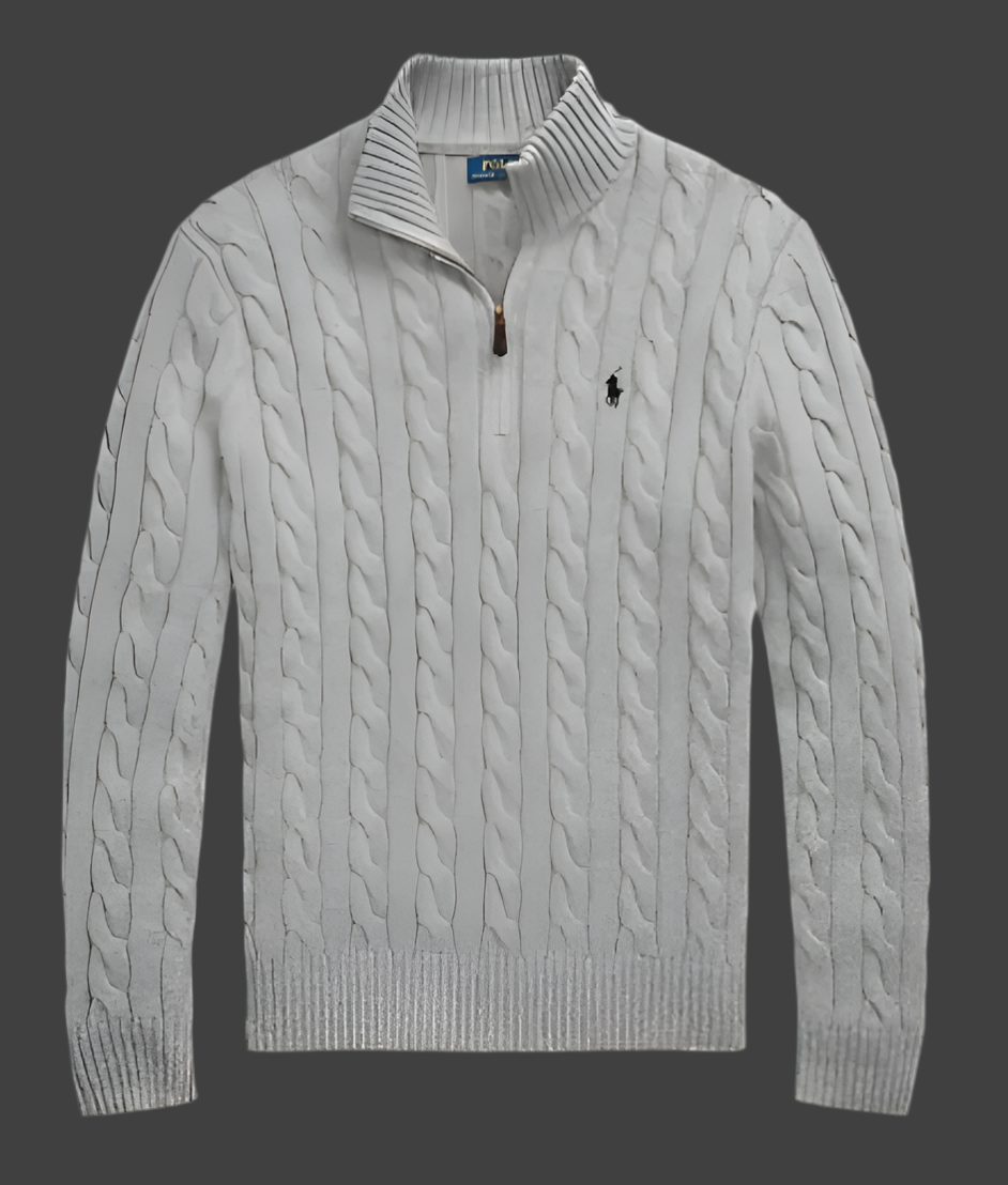 Ralph Lauren Cable Knit Quarter Zip