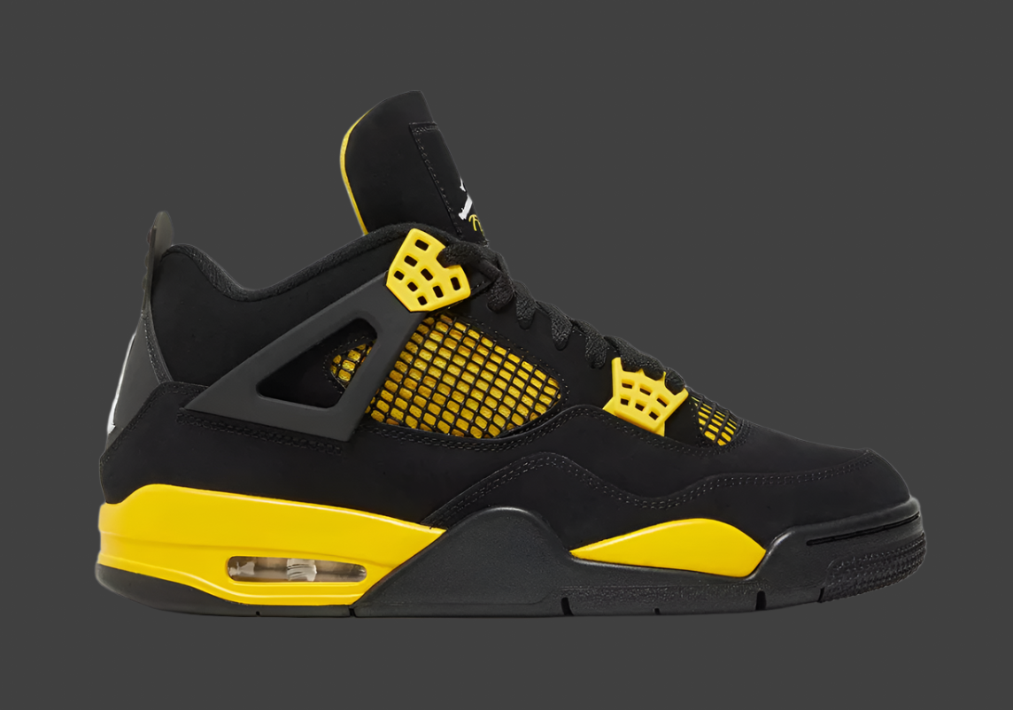 Jordan 4 Yellow Thunder