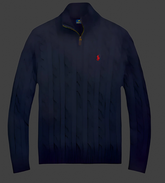 Ralph Lauren Cable Knit Quarter Zip