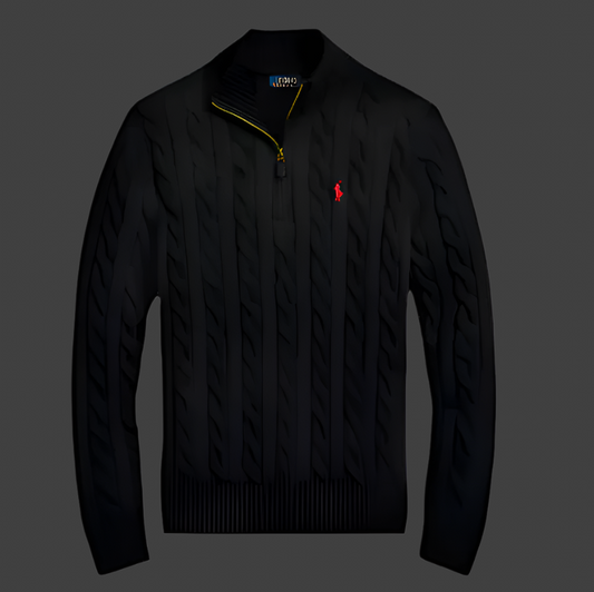 Ralph Lauren Cable Knit Quarter Zip