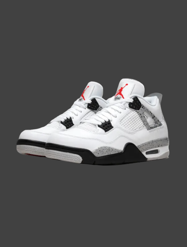 Jordan 4 White Cement