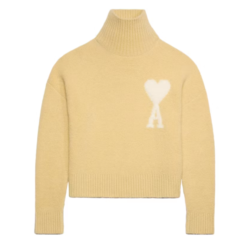 Ami Paris Long Neck Sweater